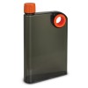 Black Orange Flat Bottles